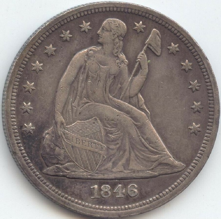 1846-$1-Liberty-Seated-Dollar-#6